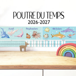 Poutre du temps à imprimer 26/27