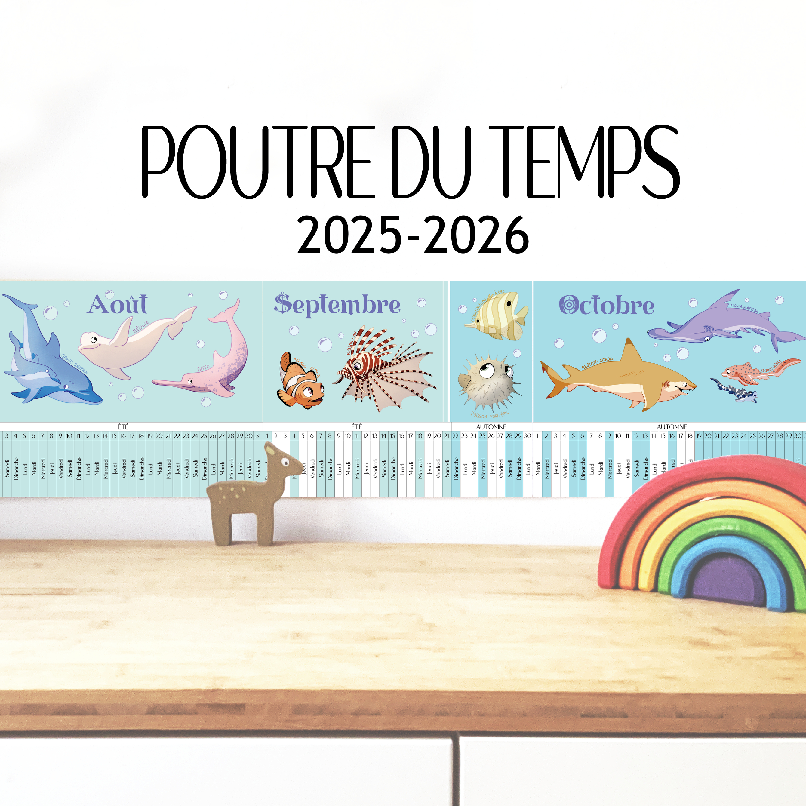 Poutre du temps à imprimer 25/26